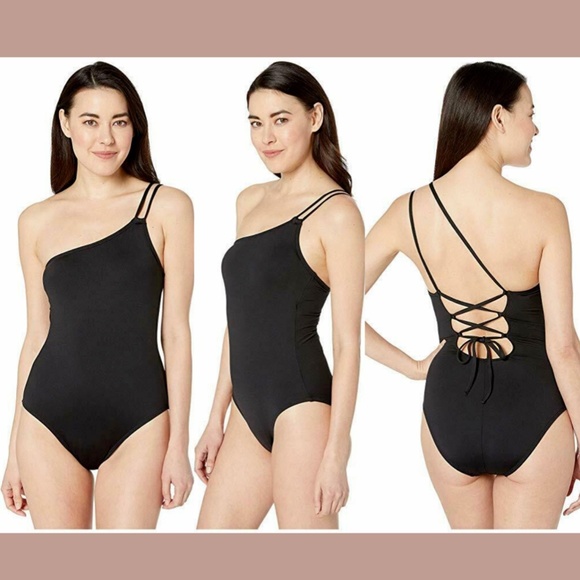 NWT La Blanca Island Goddess One Shoulder Piece 4 - Picture 4 of 12